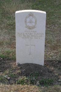 Ismailia War Memorial Cemetery - Turton, Alice Mary